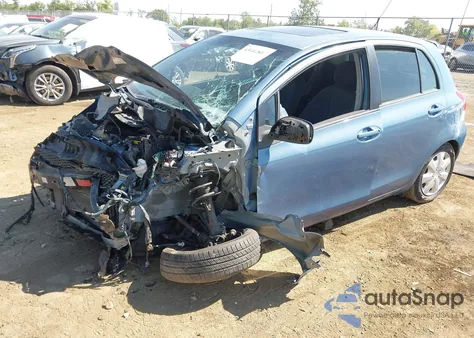 2009 Toyota Yaris from USA, damaged, VIN JTDKT903895222252